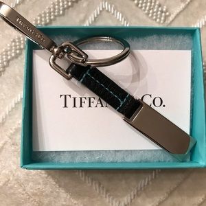 Tiffany leather key ring